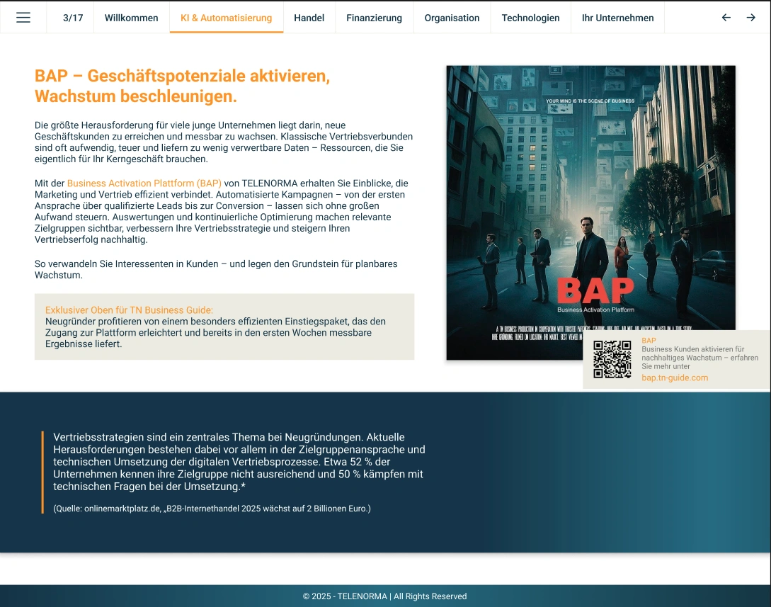 BAP – Geschäftspotenziale aktivieren, Wachstum beschleunigen.