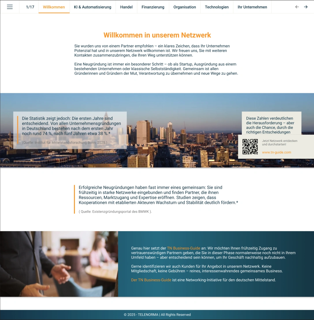 Willkommen in unserem Netzwerk